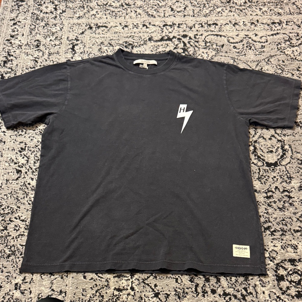 Hudson Jeans Dark black Short Sleeve Tee